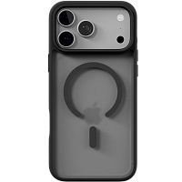 Чехол защитный VLP LITE Bloom Case c MagSafe для iPhone 18 Pro (Черный)