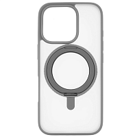Чехол uBear Clip 360 Mag Case для iPhone 16 (Gray)